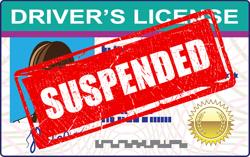 Image result for licence suspension